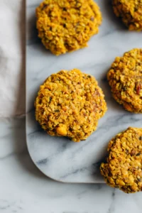 Form the mixture into patties and cook them in a skillet