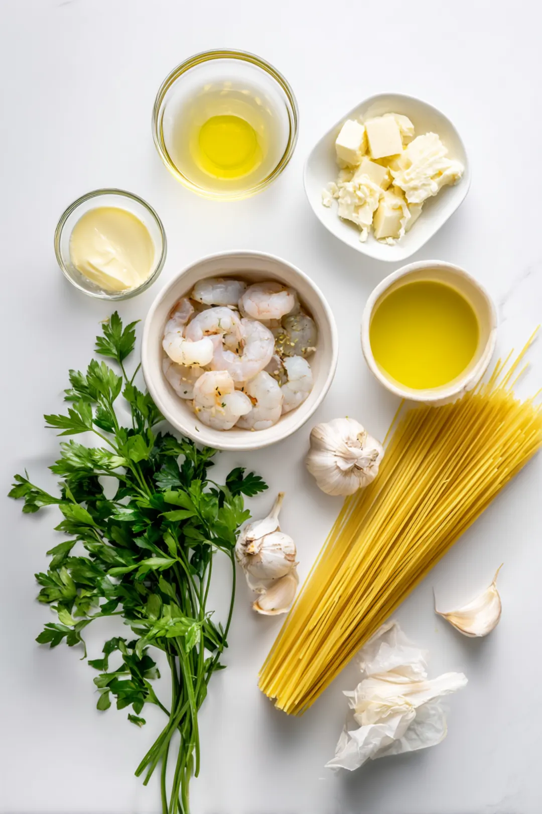 Gordon Ramsay Shrimp Scampi ingredients