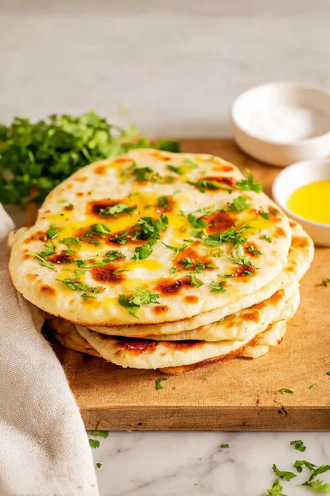 High-Fiber Sourdough Flatbread