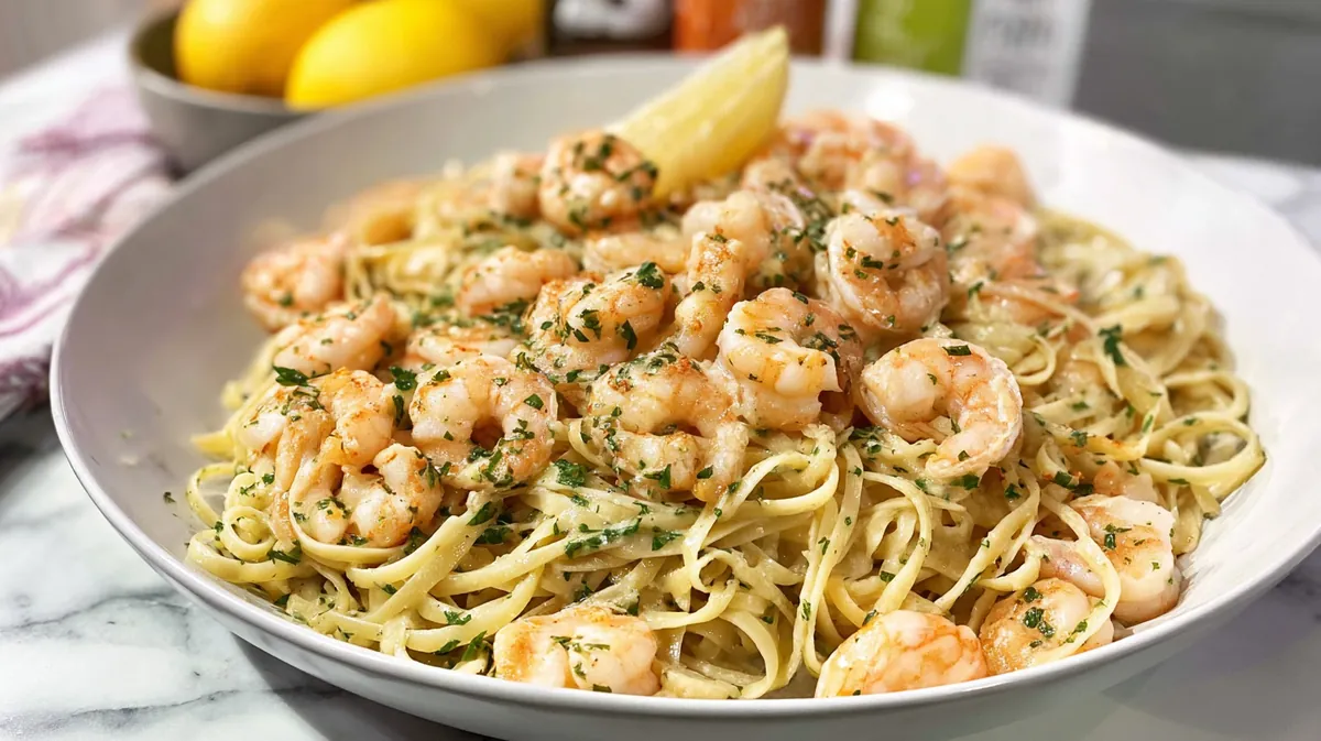 Ina Garten linguine with shrimp scampi