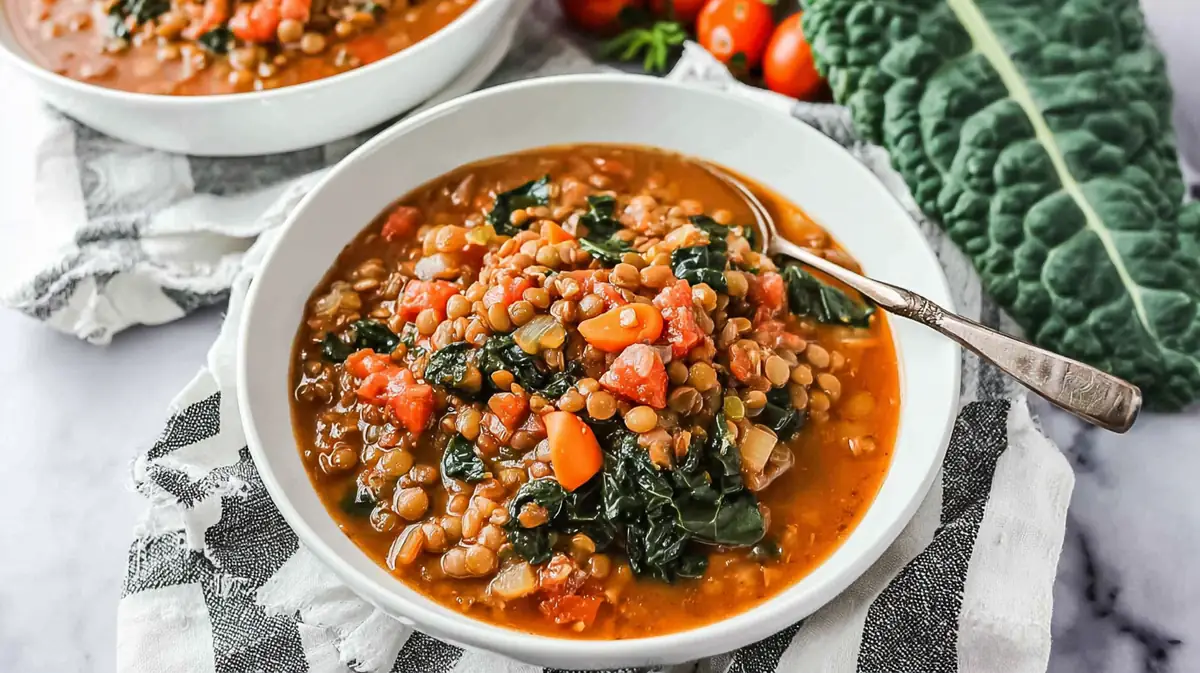 Lentil and Kale Longevity Stew