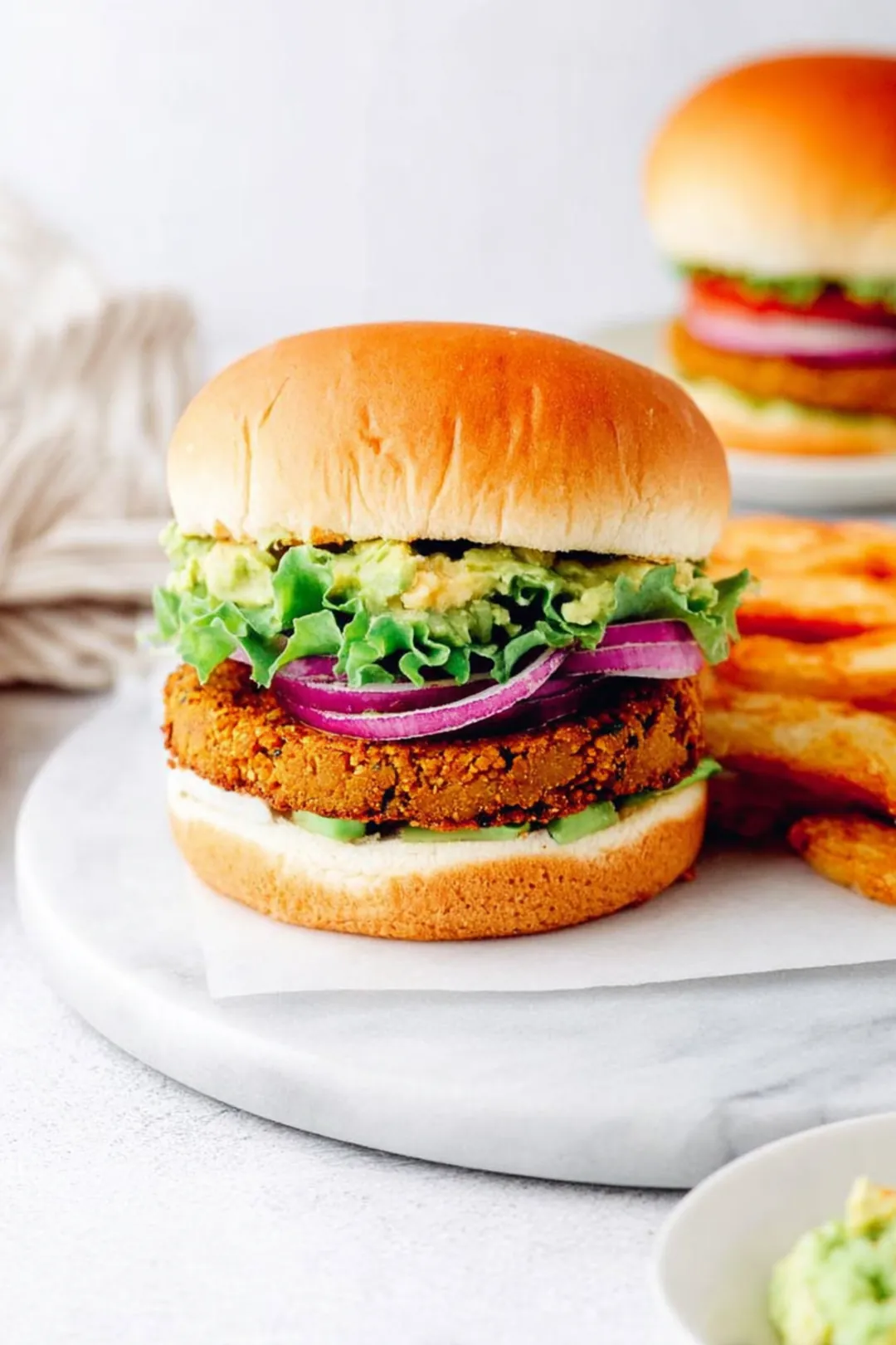 Mediterranean Chickpea Burger