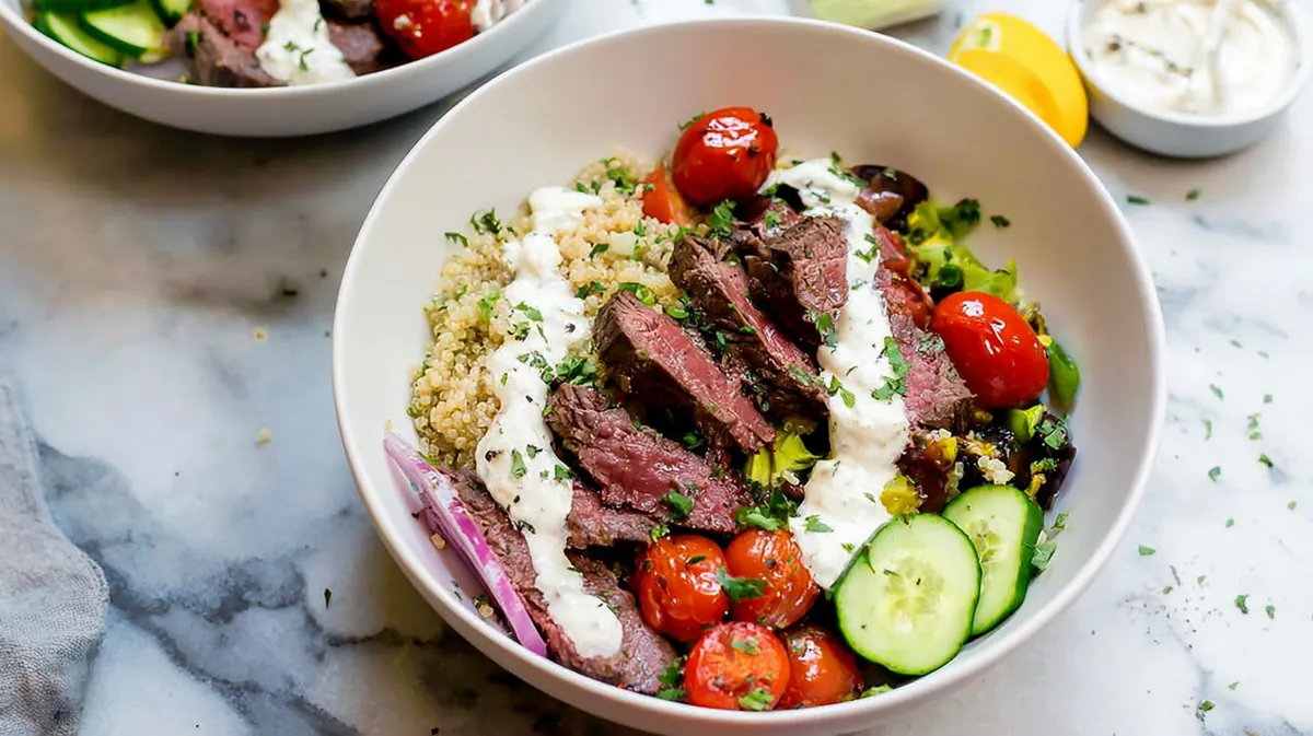 Mediterranean Steak Bowl