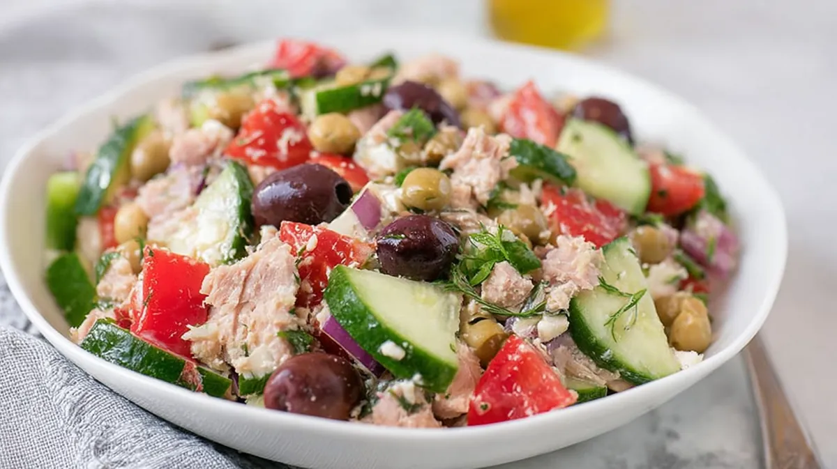 Mediterranean Tuna Salad