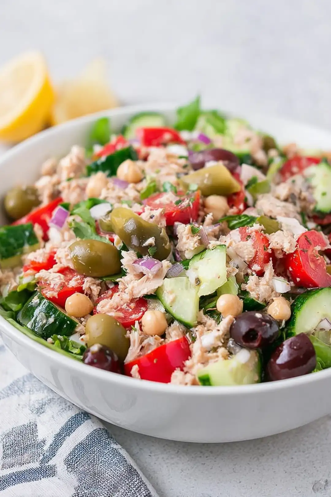 Mediterranean Tuna Salad