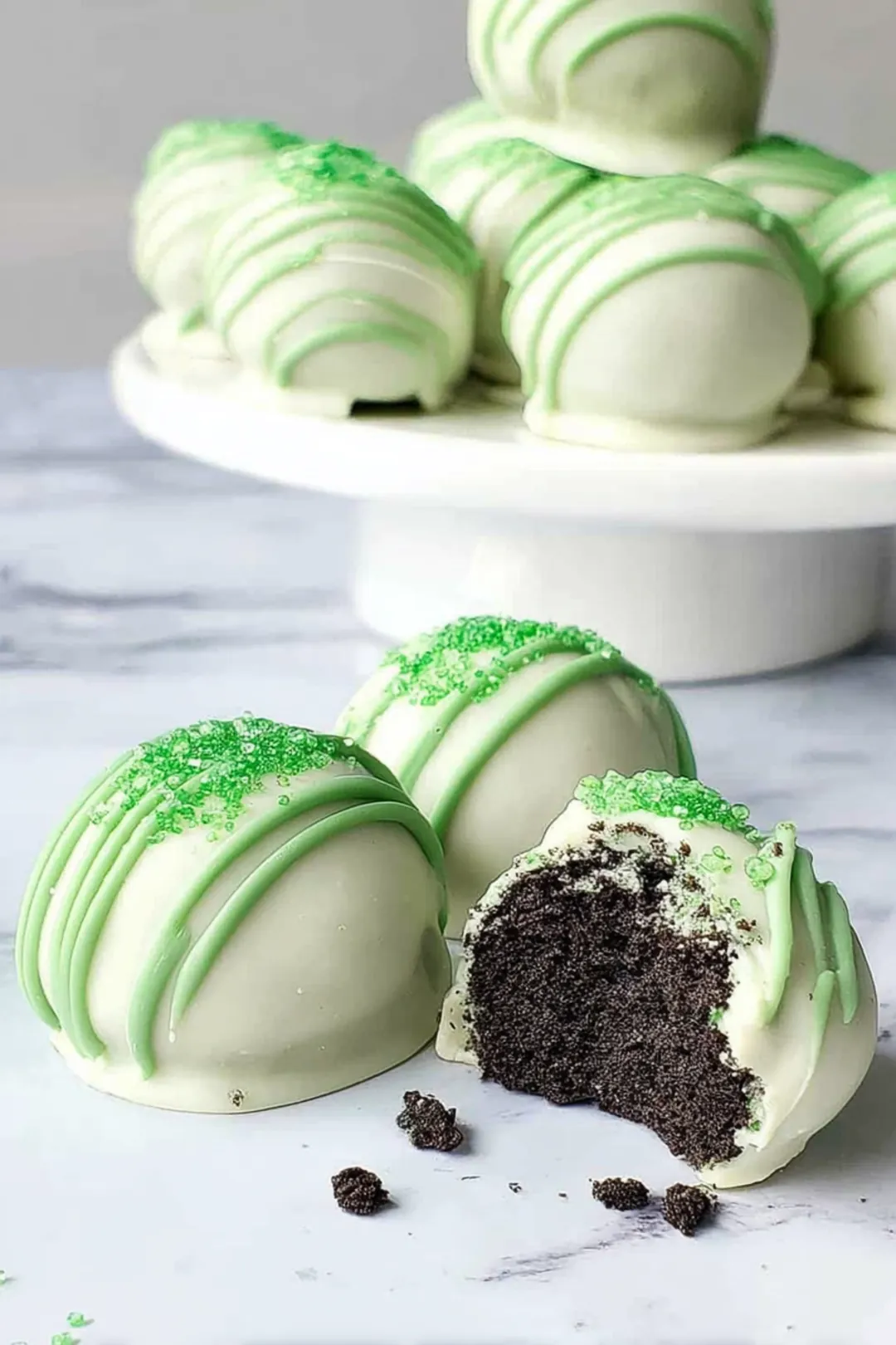 Mint Oreo Truffles