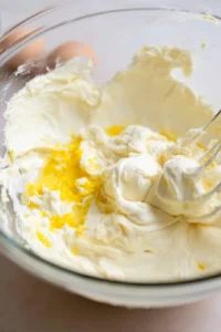 Mix together the dry ingredients in a large bowl