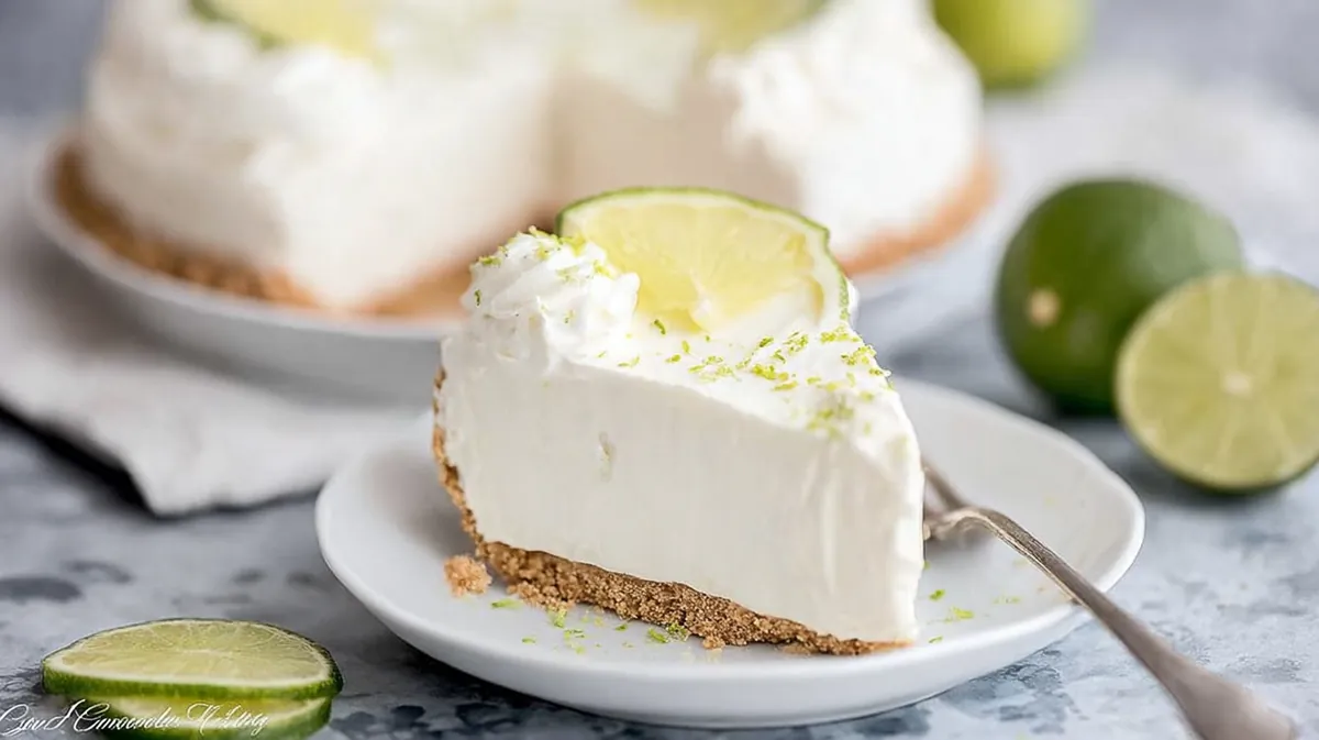 No Bake Key Lime Pie