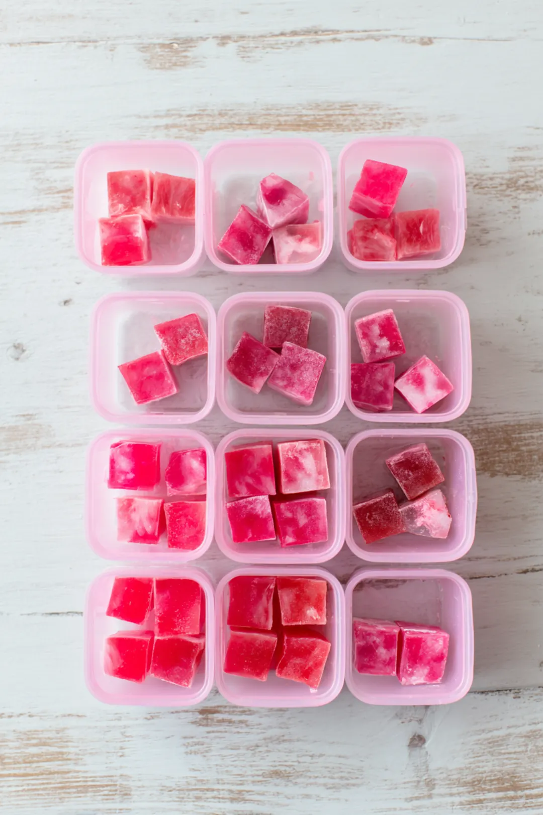 Pour mixture into molds and refrigerate until set