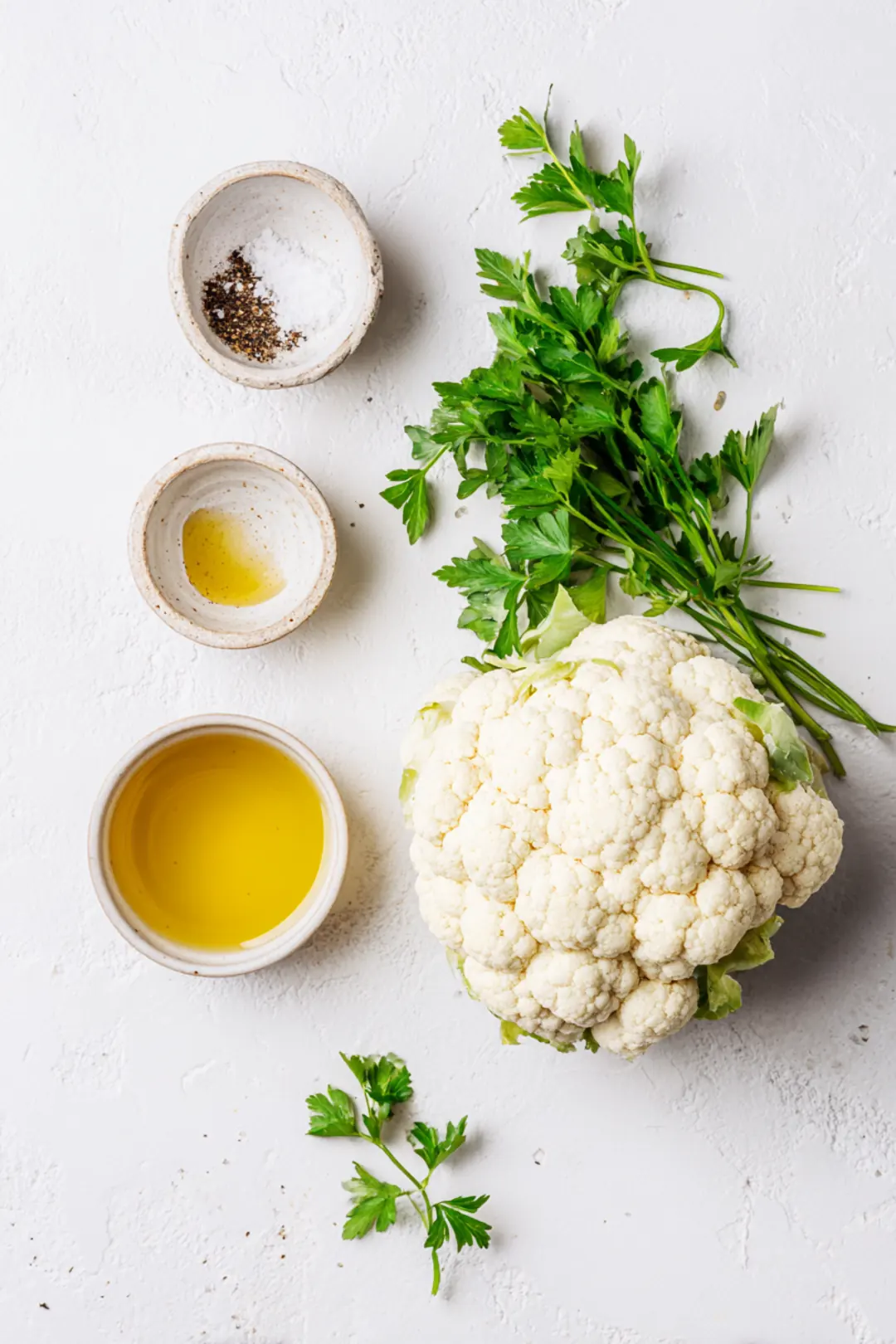 roasted cauliflower with chicory root glaze ingredients