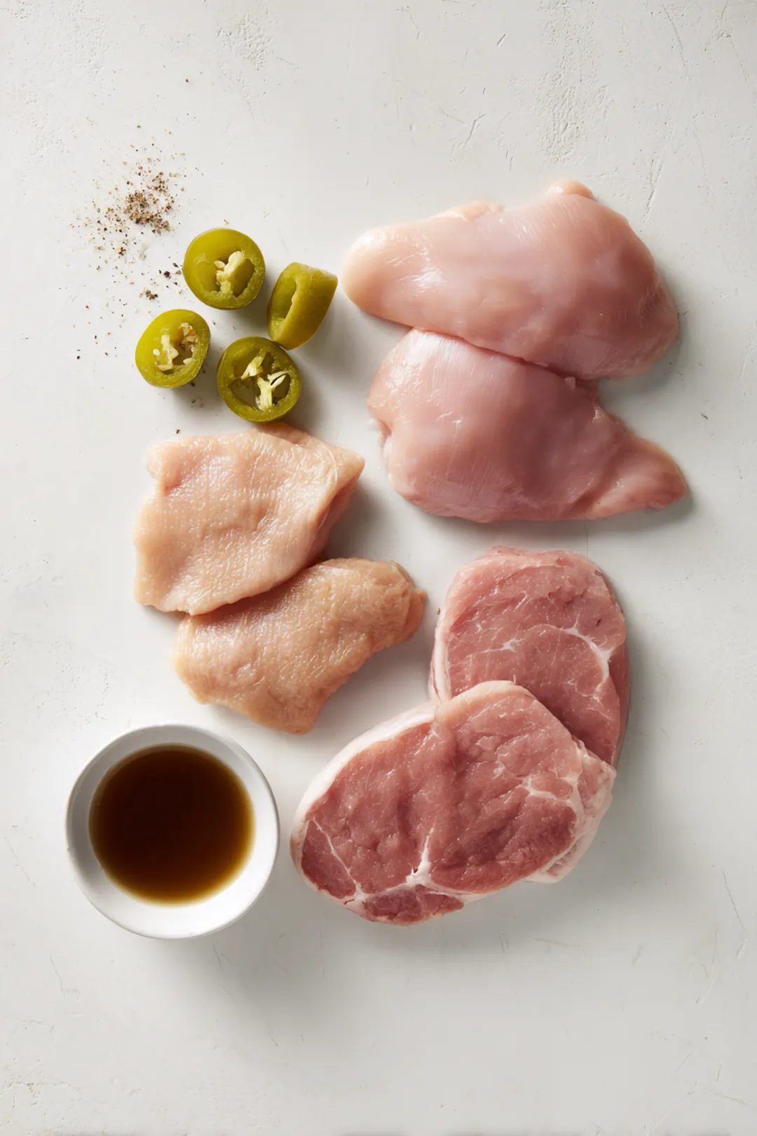 Slow cooker mississippi style spice sauce chicken ingredients
