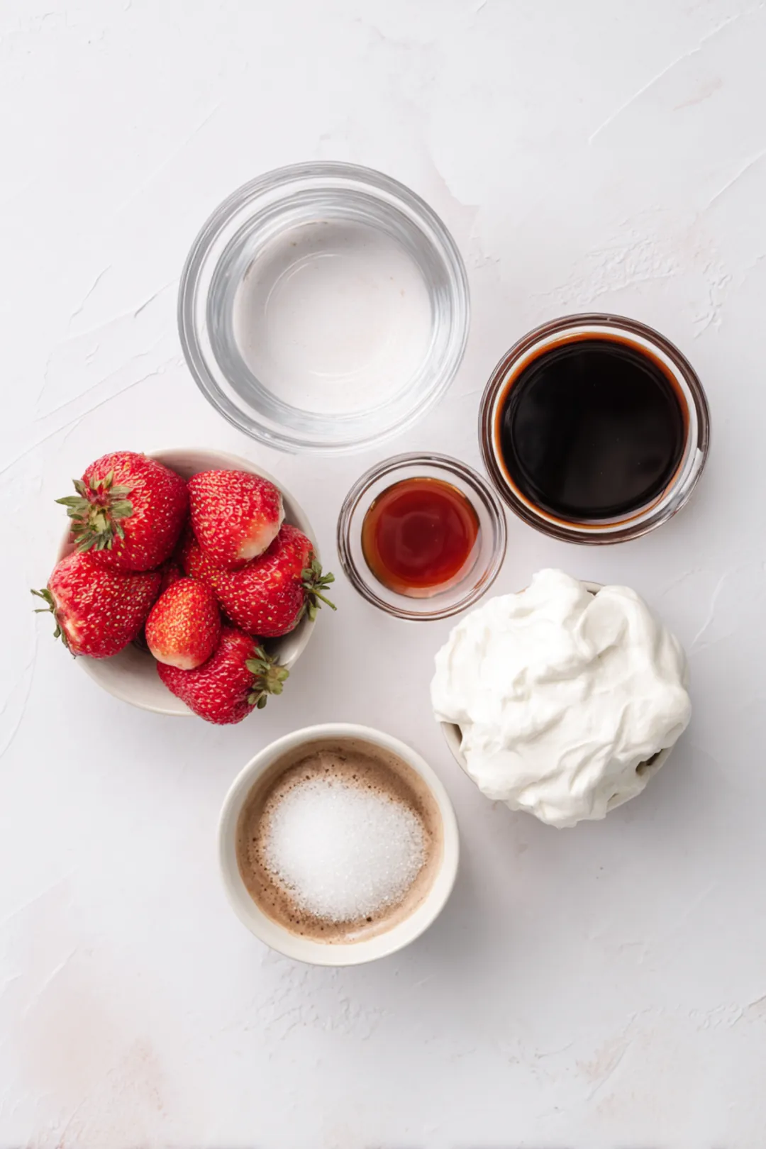 Strawberry Cold Foam Iced Coffee - ingredients