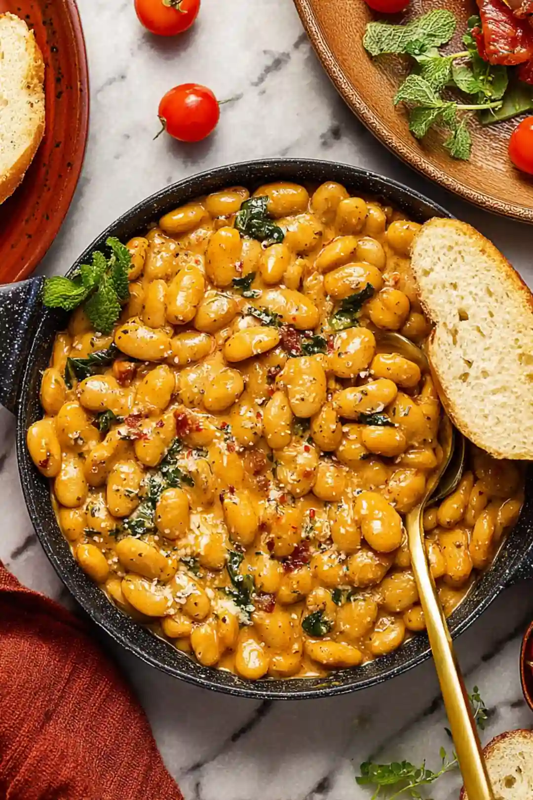 Tuscan marry me butter beans