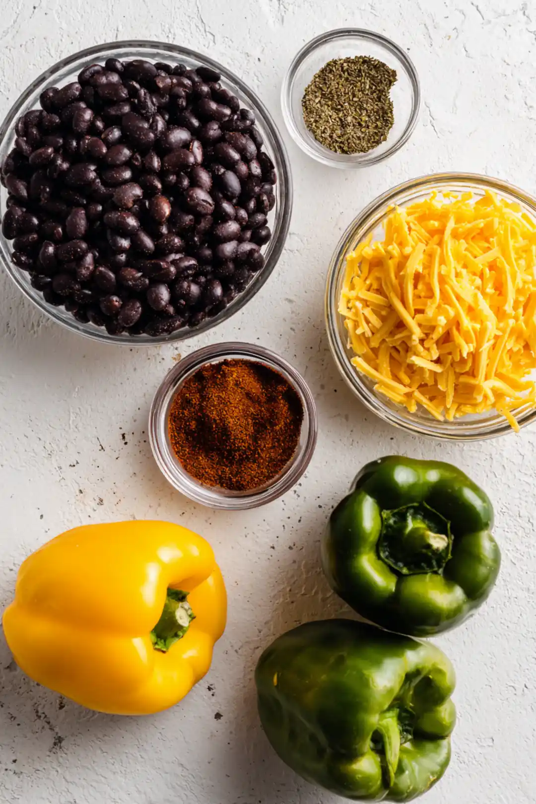 Vegan Black Bean Quesadillas ingredients