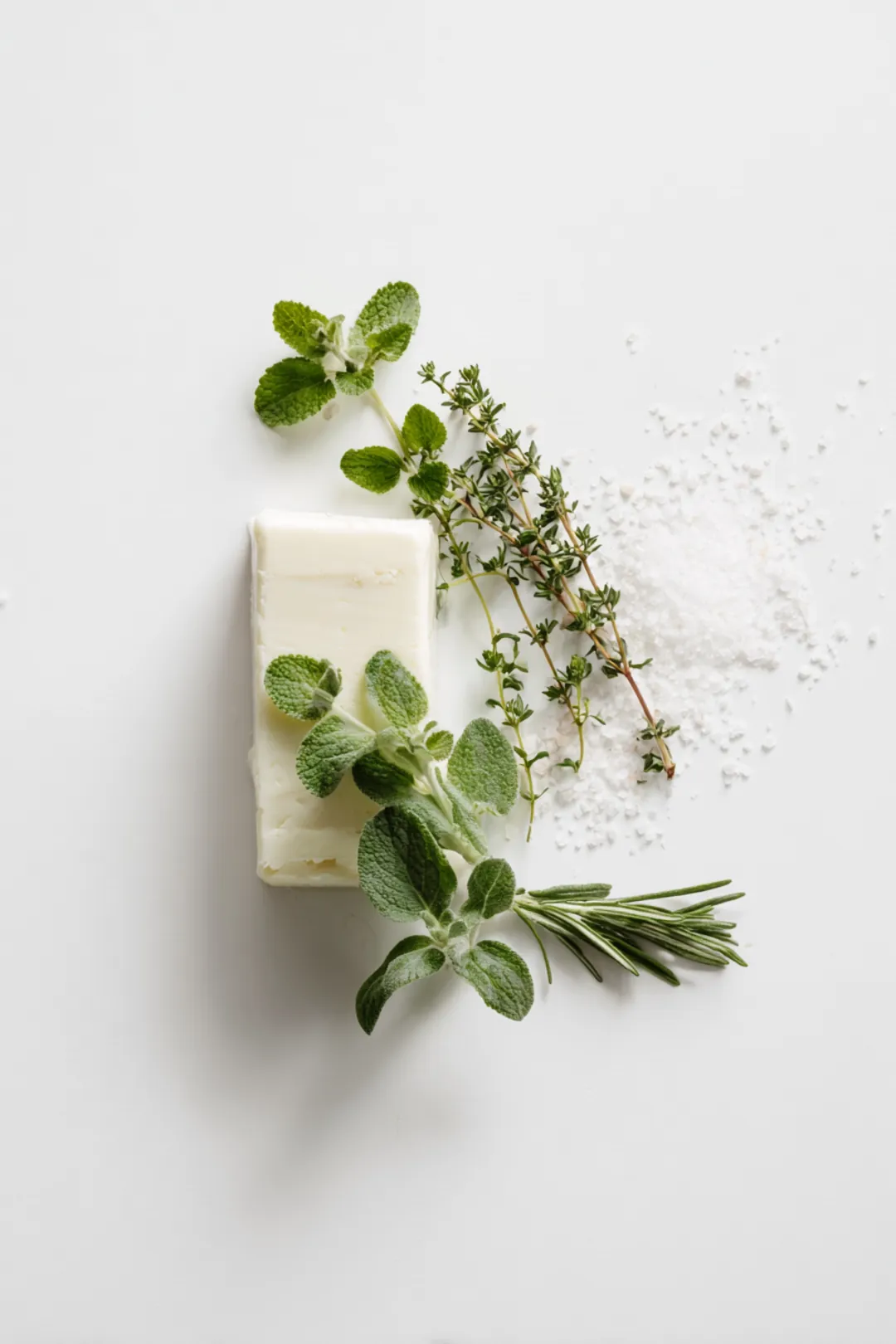 Whipped Beef Tallow Board with Herbs - ingredients